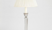 Pesaro Glass Candlestick Table Lamp