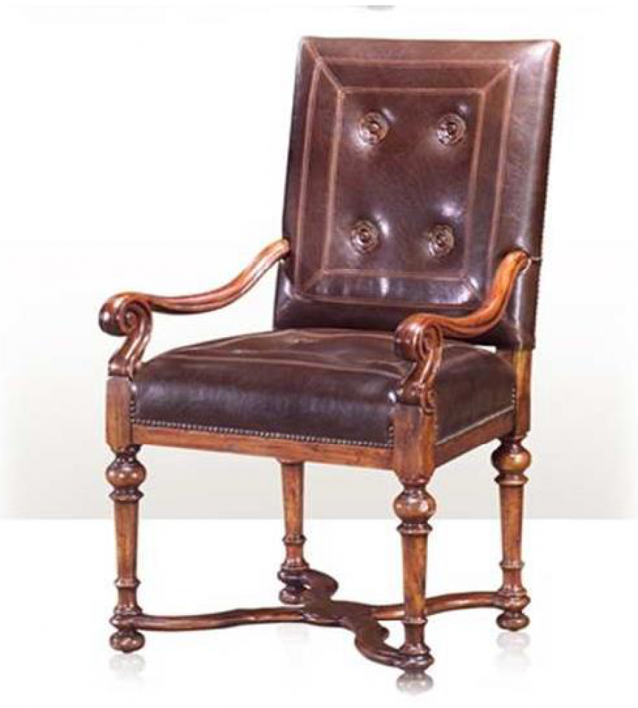 A William and Mary dining chair