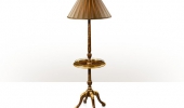 Gilt Cabriole Lamp