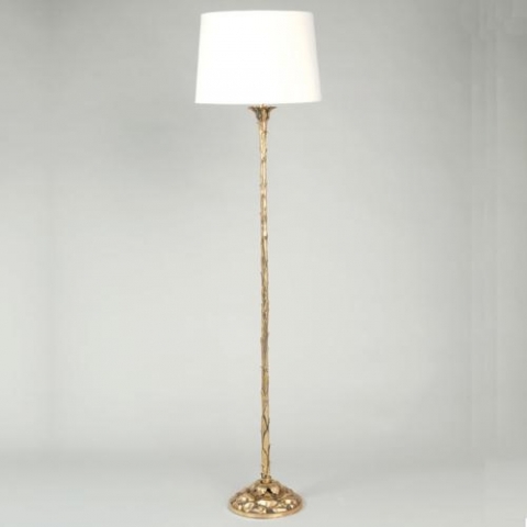 French Acanthus Floor Lamp
