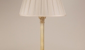 Tall Corinthian Column Table Lamp