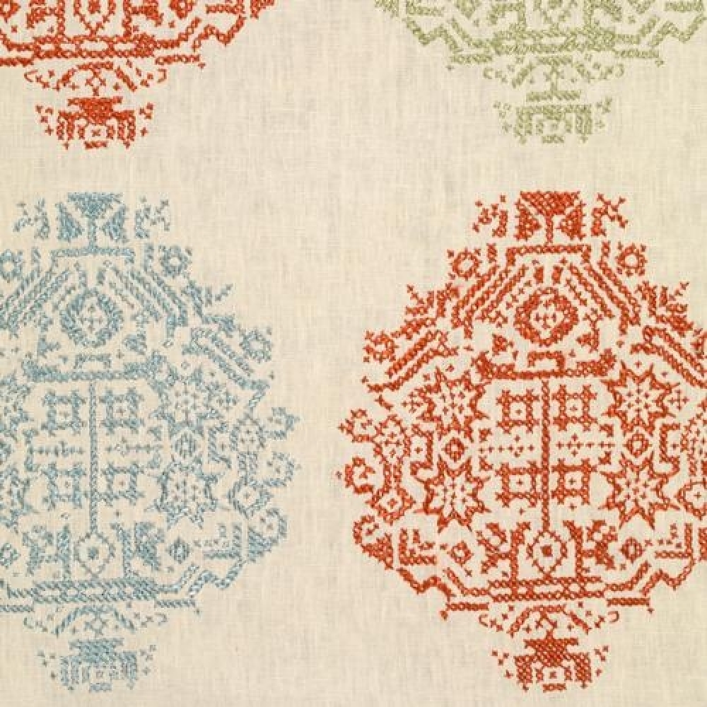 Andros Embroidered Linen